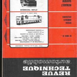 renault saviem sg 2 et sg 4 essence  revue technique automobile juin 1970 e.t.a.i.