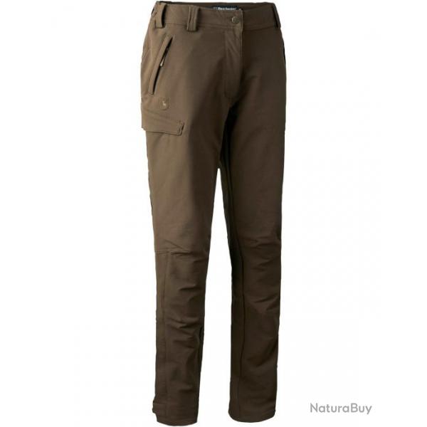 Pantalon dame Lady Ann Full Stretch (Couleur: Olive, Taille: 36)