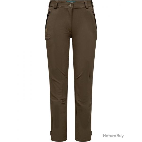Pantalon dame Lady Ann Full Stretch (Couleur: Olive, Taille: 36)