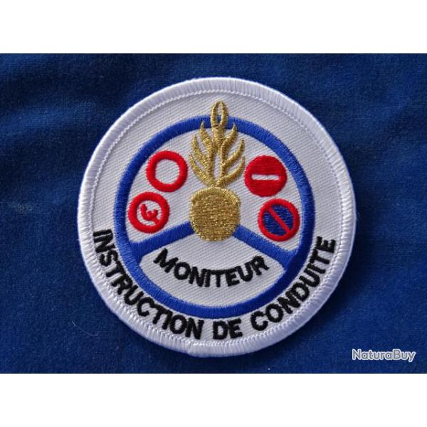 JOLI / Nice & TOP ! ECUSSON / Badge - INSTRUCTION DE CONDUITE MONITEUR