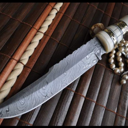 Couteau Damas style Samouraï (2)