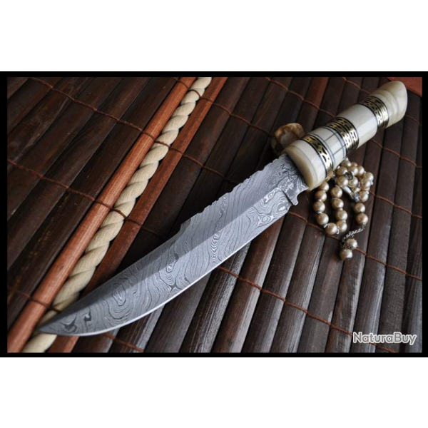 Couteau Damas style Samoura (2)