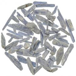 Pierres brutes cyanite (dysthène) bleue - 2 à 5 cm - 100 grammes