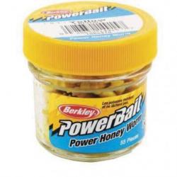 Appât Berkley PowerBait Honey Worm - Par 25