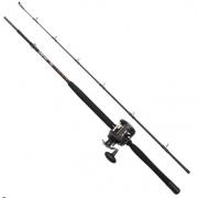 Ensemble Casting Penn Warfare Combo 2,10 m Droite pour PENN INTER 50lbs et PENN SENATOR 60 Ensembles Traine