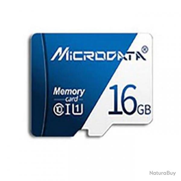 Carte micro SD avec adaptateur MicroData Gear - 16GB