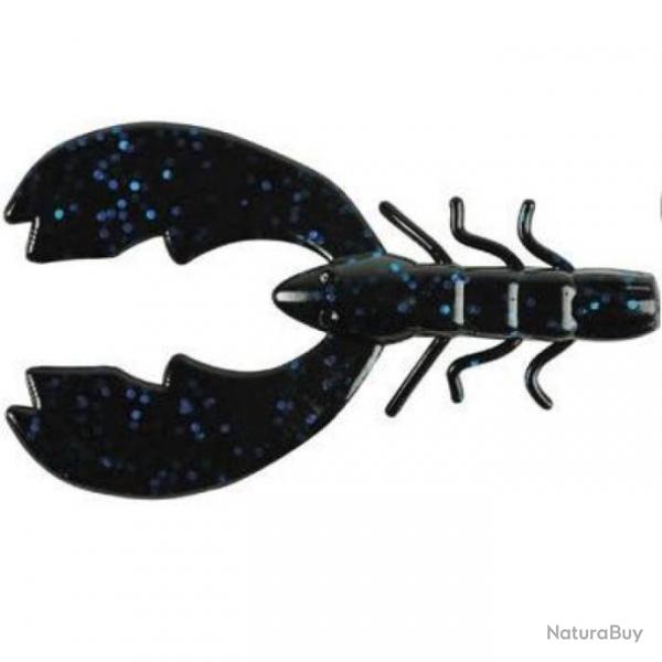 Leurre Souple Berkley PowerBait Chigger Craw - 8 cm Par 10 - Black Blue Fleck