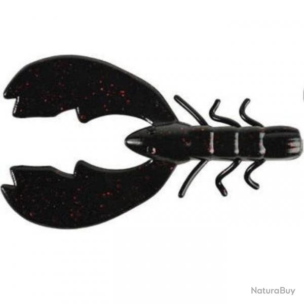 Leurre Souple Berkley PowerBait Chigger Craw - 8 cm Par 10 - Black Red Fleck