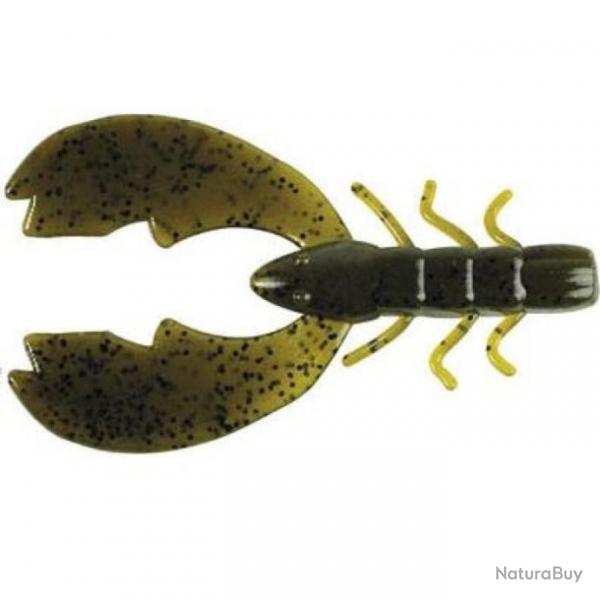 Leurre Souple Berkley PowerBait Chigger Craw - 8 cm Par 10 - Green Pumpkin