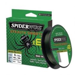 Tresse Spiderwire Smooth 8 Vert - 150 m 5/100 - 5,4 kg - 5/100 - 5,4 kg