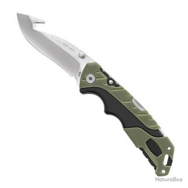 Couteau Buck Pursuit Large Guthook (420HC) [Buck]