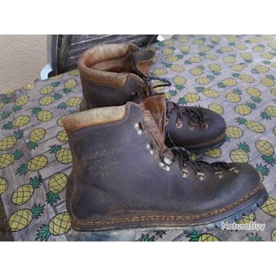 chaussures trappeur montagne