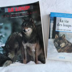 Lot 2 ouvrages loup