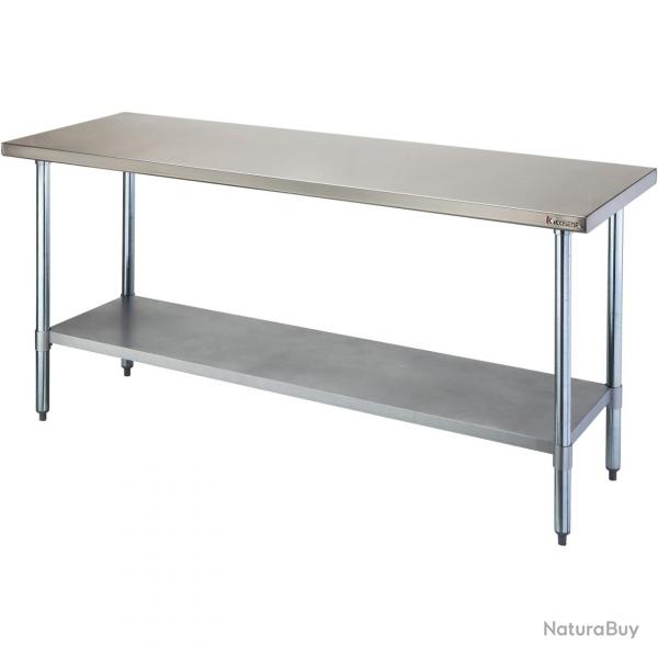 Table de dcoupe en acier inoxydable