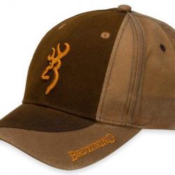 Casquette marron Two Tone Wax BROWNING