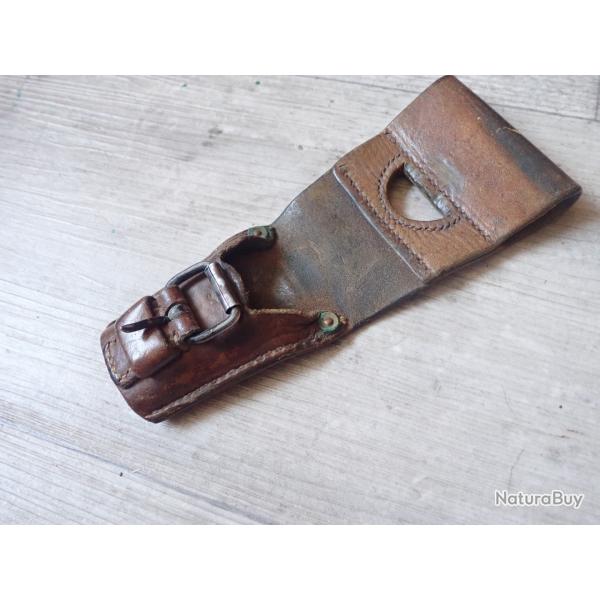 1906 - PORTE FOURREAU POUR BAIONNETTE DE FUSIL, MOUSQUETON SUISSE 1889, G11 / K11 31 RUBIN SCHMIDT