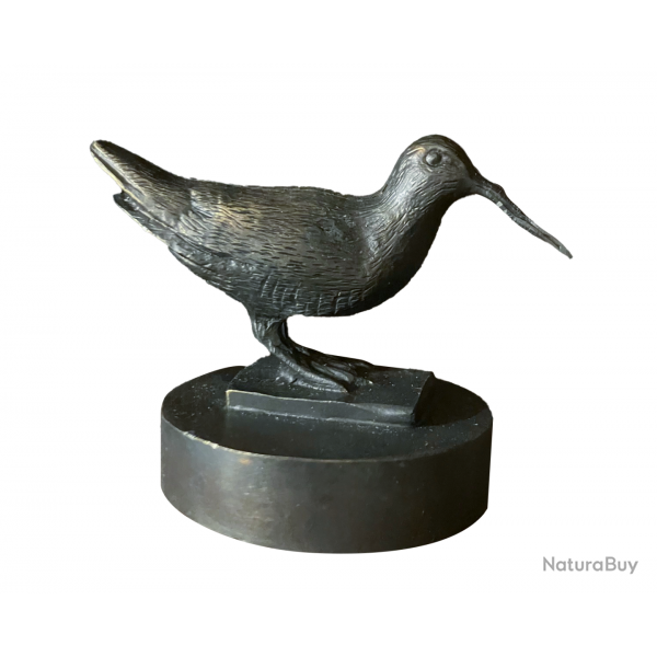Bronze Bcasse sur socle