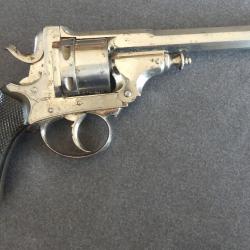 Peu courant Revolver Liègeois a système A. Drissen breveté calibre 380 fin XIXè