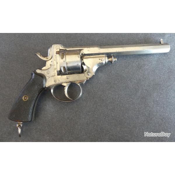 Peu courant Revolver Ligeois a systme A. Drissen brevet calibre 380 fin XIX