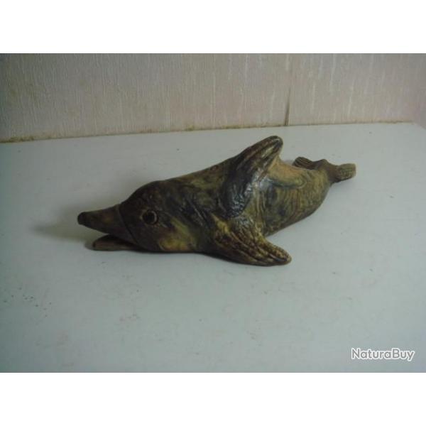 ancienne statuette dauphin 18 cm