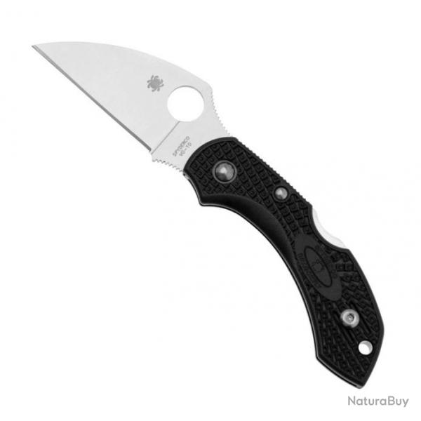 Couteau "Dragonfly 2 Wharncliffe" VG-10 / nylon-fibre de verre noir [Spyderco]