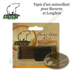 BEAR ARCHERY Tapis d'arc autocollant pour Recurve et Longbow