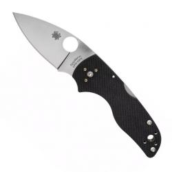 Couteau "Lil' Native Back Lock" S30V / G10 noir [Spyderco]