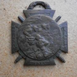 MEDAILLE JOURNEE DU POILU 25 26 DECEMBRE 1915 medaille n1