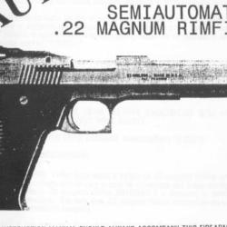 Notice Pistolet AMT AUTOMAG 2