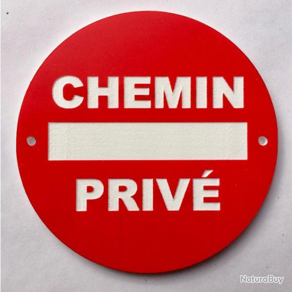 panneau CHEMIN PRIV  280 mm