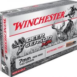 20 Munitions WINCHESTER cal 7mm Rem Mag 140gr Extreme Point