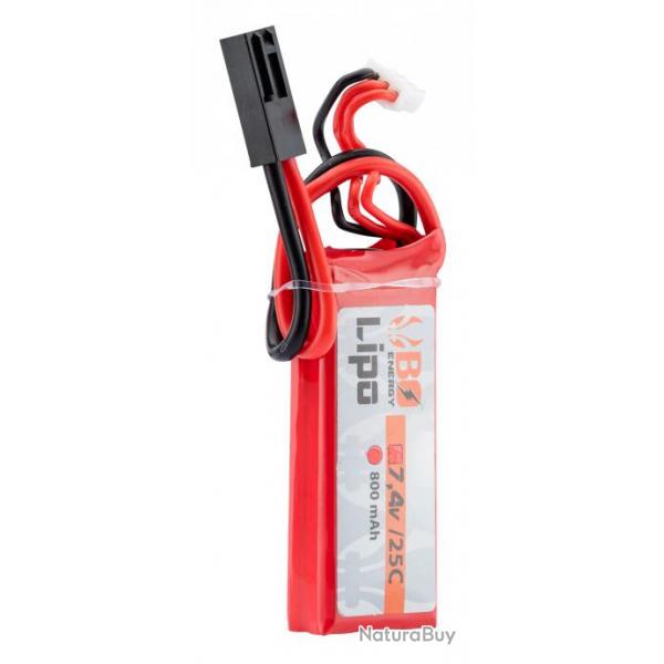 ( 1 stick - 800 mAh 25C)1 stick batterie Lipo 2S 7.4V 800mAh 25C