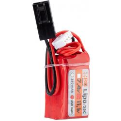 BATTERIE LIPO 3S 11.1V 350MAH 25C SPECIALE HPA