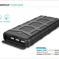 Batterie SUPRA Power Bank Dog T. 20 000 MAH Etanche