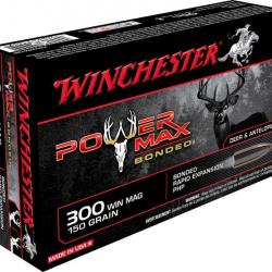 20 Munitions WINCHESTER cal 300 WM 150gr Power Max Bonded