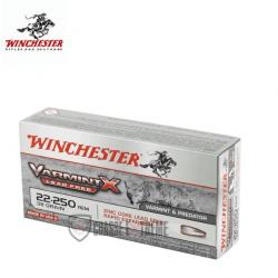 20 Munitions WINCHESTER Varmint X Lead Free 38gr cal 22-250 Rem