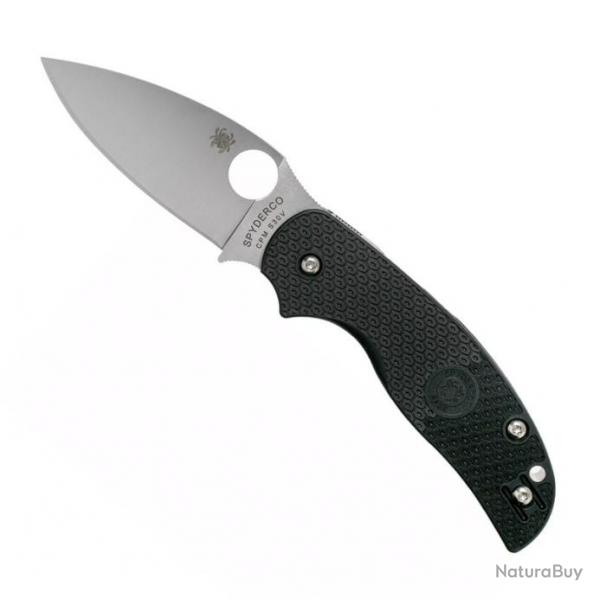 Couteau "Sage 5" S30V / nylon-fibre de verre noir [Spyderco]