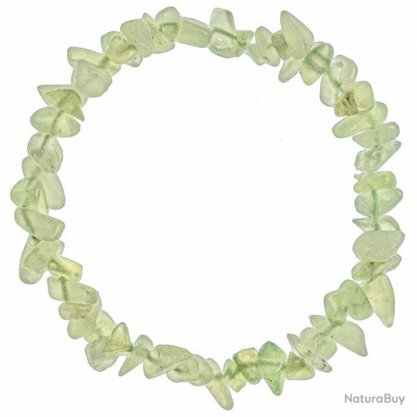 Bracelet en jade vert - perles baroques