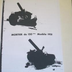 MANUEL SUR MORTIER  120  MM   - NOTICE PDF