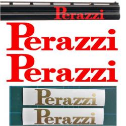2x PERAZZI Vinyle Autocollant pour canon. 3 tailles au choix et 11 couleurs