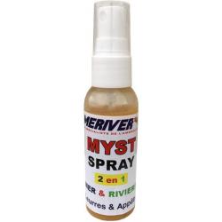 Lot de 5 Spray attractant liquide Myst « 2 en 1 » Rivière 50 ml MERIVER