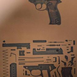 Poster Pistolet P38