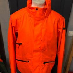 HANGAR33 BLOUSON WIN TRAQUEUR ORANGE CLUB CHASSE TAILLE L