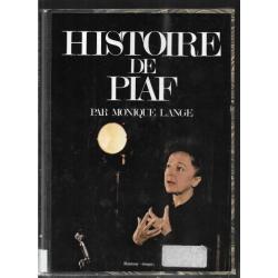 histoire de piaf par monique lange ,ramsay image , music-hall , chansons françaises , spectacle