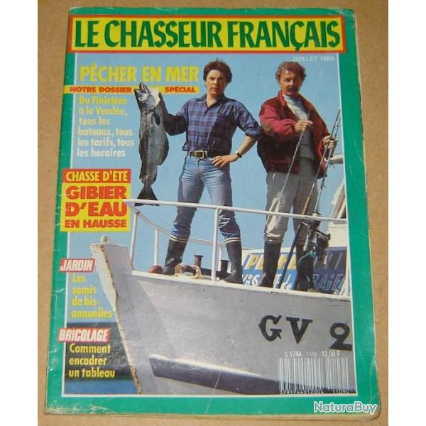 le chasseur franais N 1109 pcher en mer