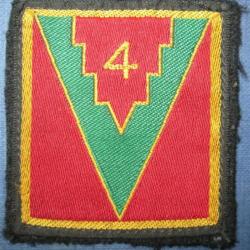 4° Division d'Infanterie,tissu(2)