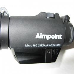 Aimpoint Micro H2 - 2Moa   avec  montage amovible  pour  Merkel KR1