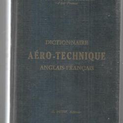 dictionnaire aéro technique anglais français de louis henry  air france