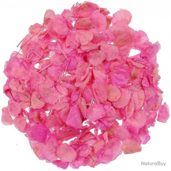Ptales de roses sches couleur rose - 25 grammes