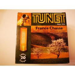 Cartouches Tunet France Chasse cal. 20/70 DESTOCKAGE!!!